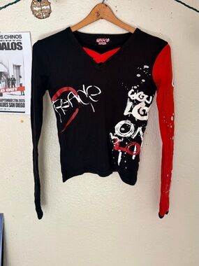 Y2K Zana Di Euro Style shirt
